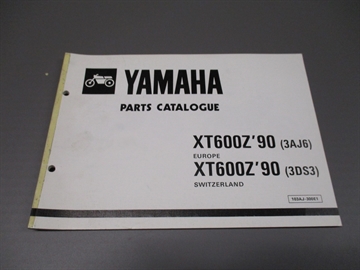 Yamaha XT 600z Part list